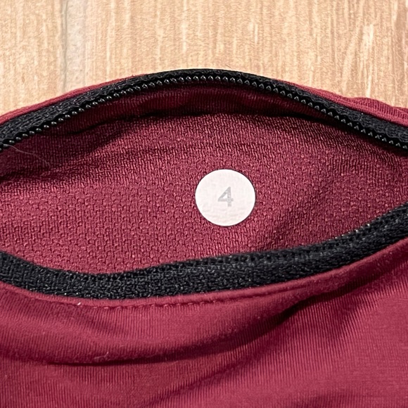 Lululemon Run: Speed Short *2 way Stretch in Yama Check/Rust Berry - Picture 4 of 7